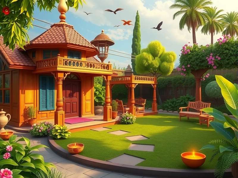 Gardenscapes Diwali celebration